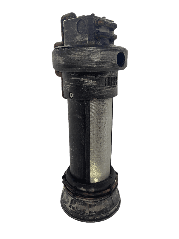 Steampunk ambientná lampa vzor 1